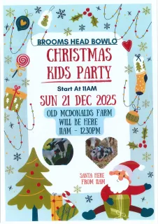 Christmas Kids Party at Brooms Head Bowlo